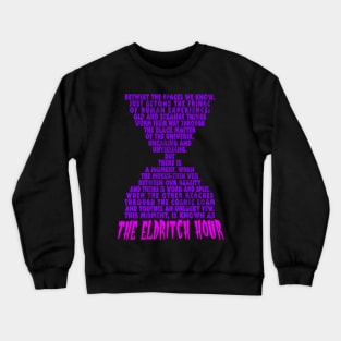 Eldritch Hour - Hourglass Text Crewneck Sweatshirt